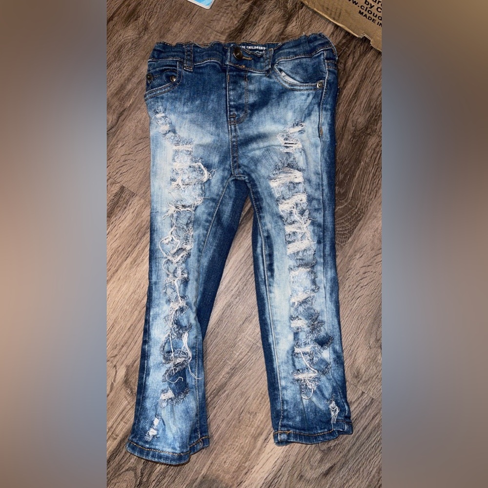 Toddler Distressed Jeans